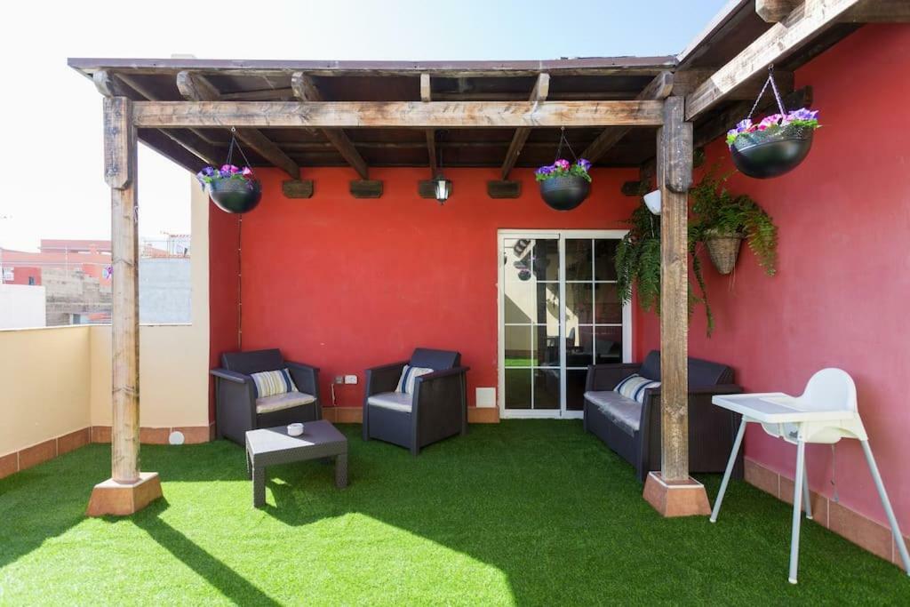 Villa Blanca Tenerife - Private Rooms - Terrace And Bbq, 5 Minutes From The Beach And Airport San Isidro (Tenerife) Exterior foto